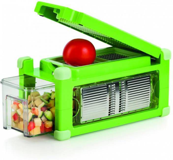 Pijler sap Beschuldiging JML Nicer Dicer Magic Cube snijmachine 12-delig groen - Receptenvandaag.nl  webshop