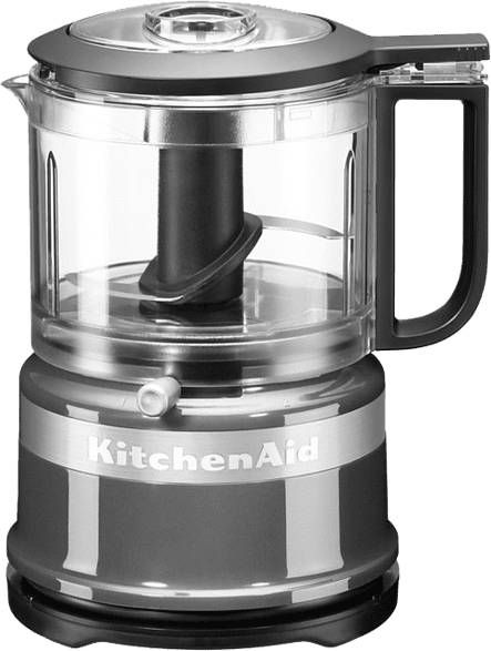 Geneeskunde Verhandeling schuif KitchenAid Mini keukenmachine 830 ml 5KFC3516 Contour Zilver -  Receptenvandaag.nl webshop
